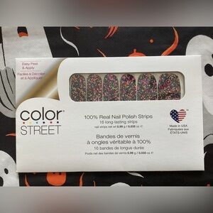 Color Street Multicolor Confetti Glitter Nail Strips